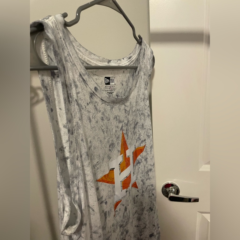 Houston Astros sleeveless tie dye shirt - Picture 4 of 6